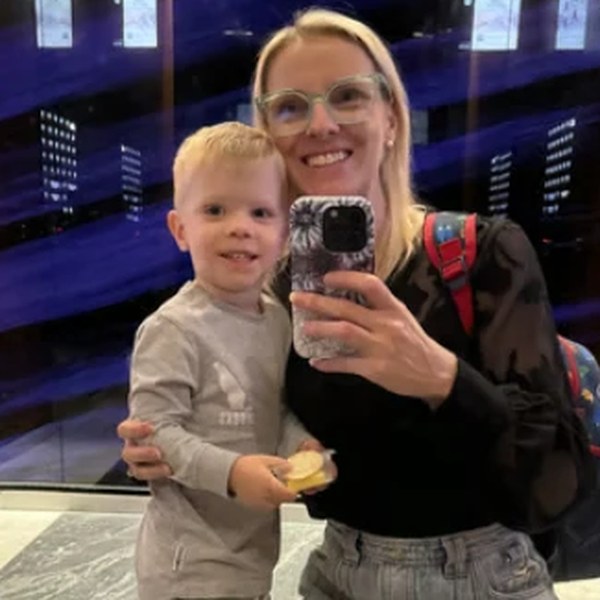Tash Miller with her son Archie